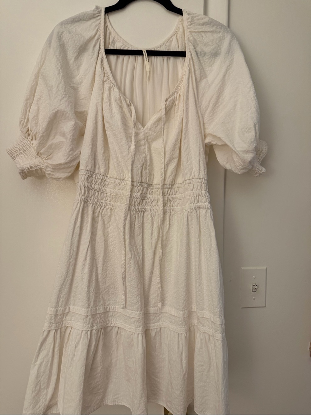 Anthropologie Puff-Sleeve Somerset Mini Dress